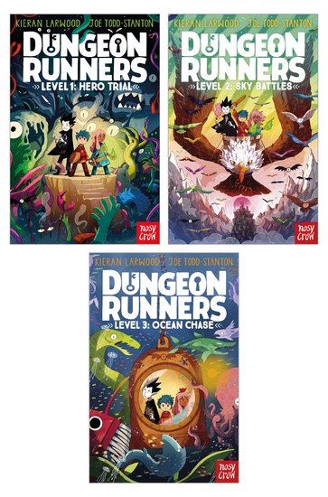Dungeon Runners 3 Book Set