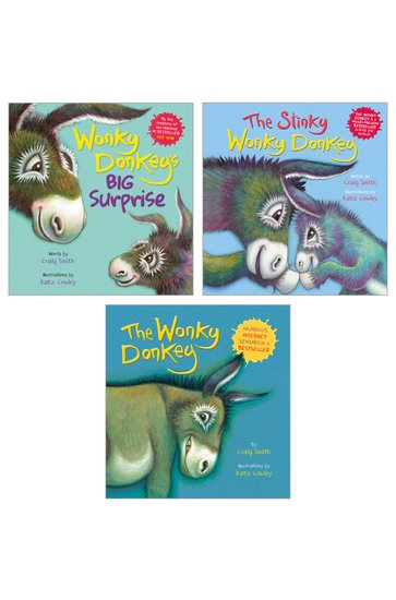 The Wonky Donkey 3 Book Set