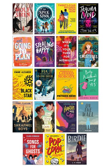 Carnegies Medal for Writing Longlist 2026 Pack