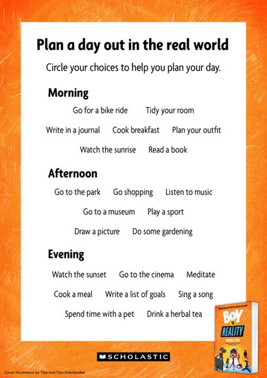 Boy vs Reality - Plan a Day Out