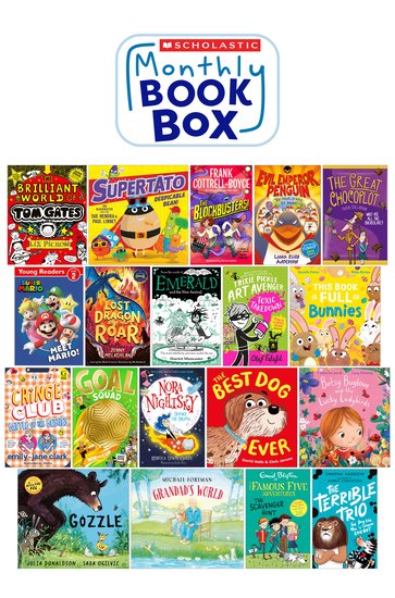 Scholastic Monthly Book Box: Monthly Book Box: March Box w/Extras!