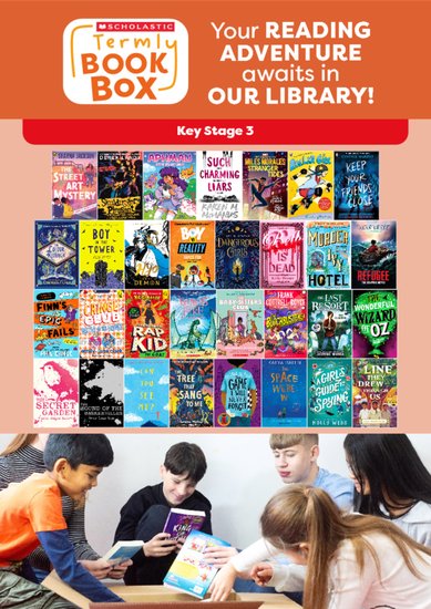 termly book box summer 26 KS3 posters A3