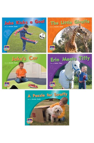 PM Red Level 3, 4, 5 Book Set B (5 Books)
