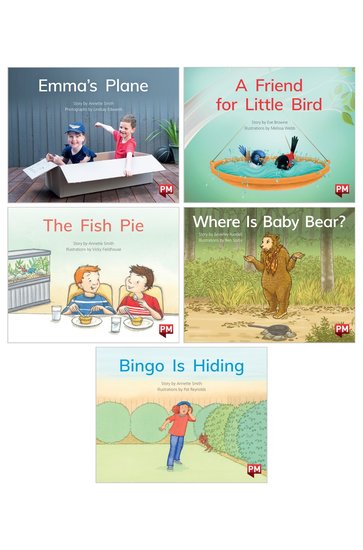 PM Red Level 5 Book Set B (7 Books)
