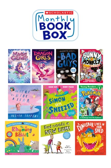 Scholastic Monthly Book Box: Monthly Book Box: April Box for Key Stage 1