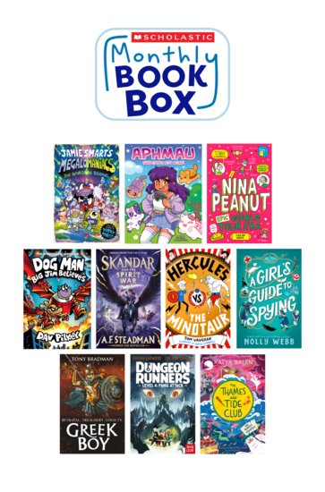 Scholastic Monthly Book Box: Monthly Book Box: April Box for Key Stage 2