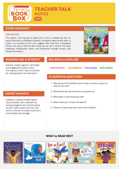 Teacher Talk Notes: Goldilocs.pdf Teacher Talk Notes: Goldilocs.pdf