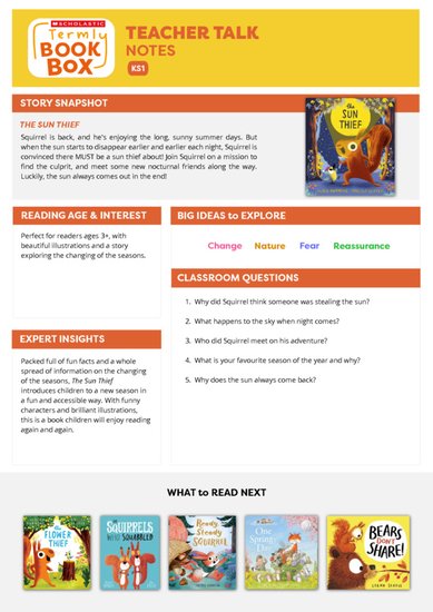 Teacher Talk Notes: The Sun Thief.pdf Teacher Talk Notes: The Sun Thief.pdf