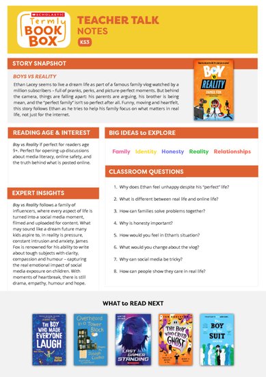 Teacher Talk Notes: Boy vs Reality.pdf