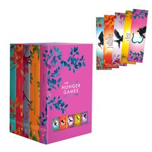 Deluxe Hunger Games Collection (5 book paperback set) with Foiled Bookmarks