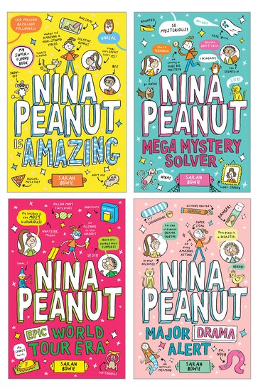 Nina Peanut Set (Books 1-4)