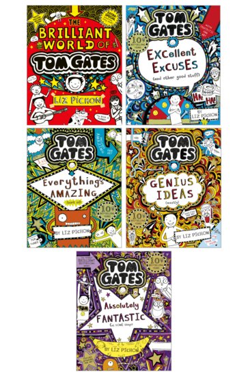 Tom Gates Set Books 1-5