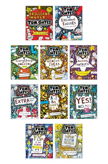 Tom Gates 10 Bk Set (Bks 1-10)