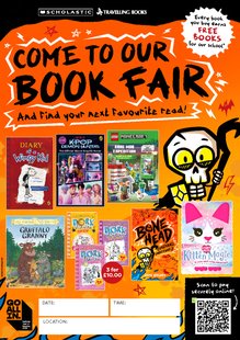 Scholastic Book Fair Poster Autumn 2026