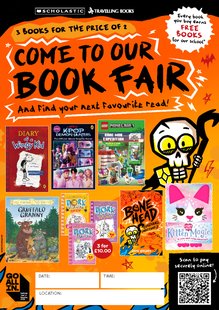 Scholastic 342 Book Fair Poster Autumn 2026