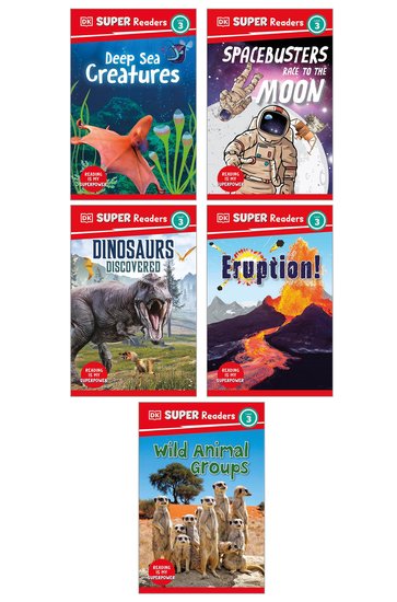 DK Super Readers: Level 3 5 Book Set