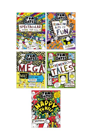 Tom Gates 5 Book Set (Books 16-20)