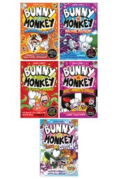 Bunny vs Monkey Books 6-10 Set